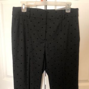 Talbots Heart Polka Dot Dress Pants